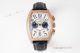 Franck Muller Geneve Casablanca Bust Down Rose Gold Watches Replica Green Small Dial (2)_th.jpg